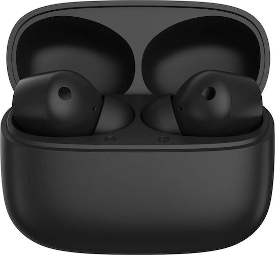 Savio ANC-102 In-ear Bluetooth Handsfree Earphones with Charging Case Black
