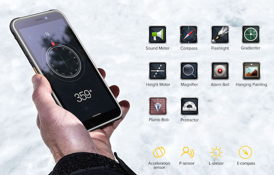 Ulefone Armor X8 Dual SIM (4/64GB) Ανθεκτικό Smartphone Μαύρο