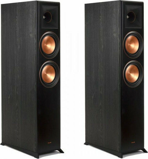 Klipsch RP-6000F RP-6000F Двойка Hi-Fi Говорители Под 500W 2 Брой шофьори Ш23.7xД43.2xВ100.6см. Черно