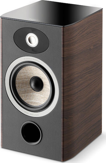 Focal Aria 906 FOAEFA09060N000 Pair of Hi-Fi Speakers Bookself 120W 2 No of Drivers W22.5xD28xH39cm. Walnut / Brown