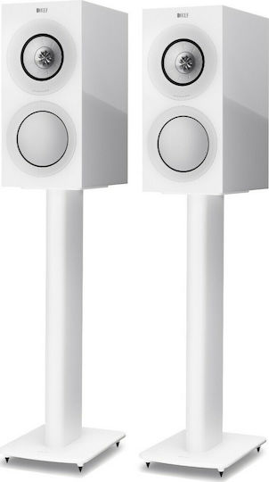 Kef R3 Ζεύγος Ηχείων Hi-Fi Βιβλιοθήκης 180W 3 Δρόμων Π19.96xΒ33.55xΥ42.2εκ. Μαύρο