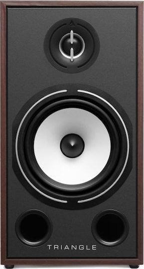 Triangle BR03 Двойка Hi-Fi Говорители Bookself 100W 2 Брой шофьори Ш20.6xД38xВ31.4см. Орехи