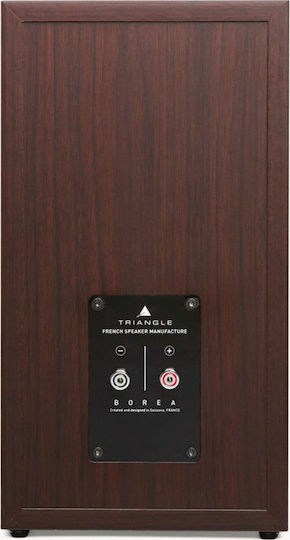 Triangle BR03 Двойка Hi-Fi Говорители Bookself 100W 2 Брой шофьори Ш20.6xД38xВ31.4см. Орехи