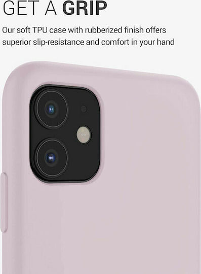 KWmobile Flexible Back Cover Σιλικόνης Ροζ (iPhone 11)