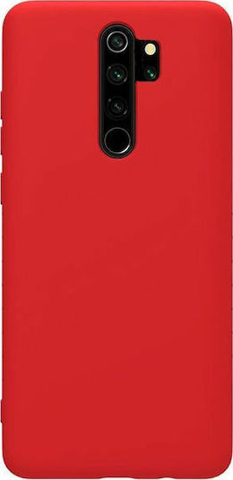 Back Cover Σιλικόνης Κόκκινο (Redmi Note 8 Pro)
