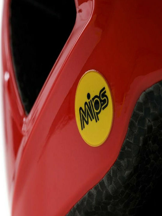 CUBE Linok II Mips Art Kids' Helmet for Mountain Bike Red with MIPS Protection & LED Light