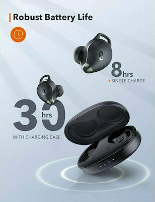 SoundLiberty 79 In-ear Bluetooth Handsfree Ακουστικά με Θήκη Φόρτισης Μαύρα