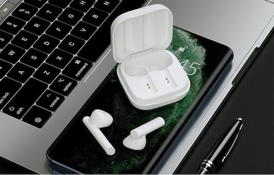 Haylou GT6 Earbud Bluetooth Handsfree Earphones with Charging Case White