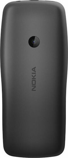 Nokia 110 (2019) Dual SIM Κινητό με Κουμπιά (Ελληνικό Μενού) Μαύρο
