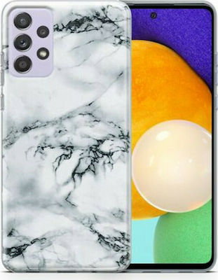 Wozinsky Marble Back Cover Σιλικόνης Λευκό (Galaxy A32 4G)