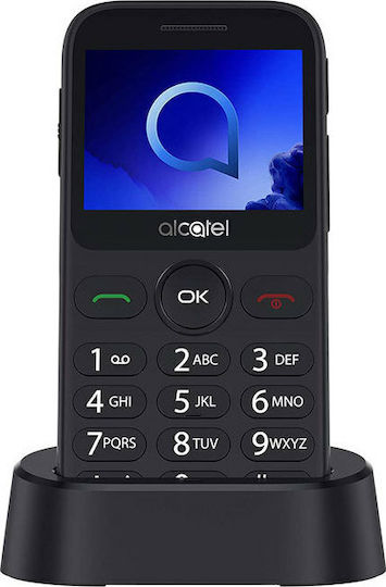 Alcatel 2019G (Griechisches Menü) Metallic Silver