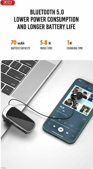 XO BE21 In ear Bluetooth хендсфри Слушалка Черен