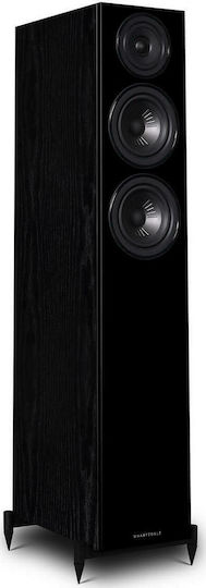 Wharfedale Diamond 12.3 S019.31715 Paar Hi-Fi Lautsprecher Boden 150W 2.5 Anzahl von Fahrern B18xT32xH92.5cm. Schwarz