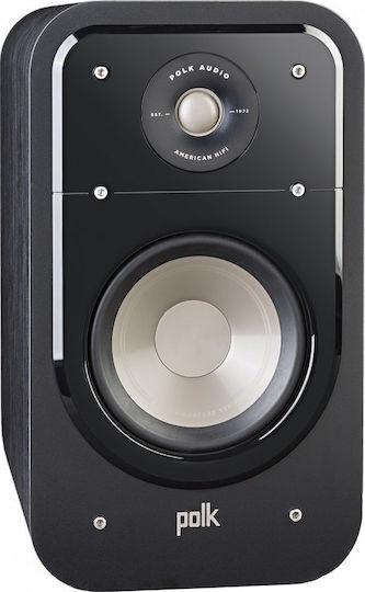 Polk Audio S20 Pair of Hi-Fi Speakers Bookself 125W 2 No of Drivers W21.59xD35.05xH37.59cm. Black