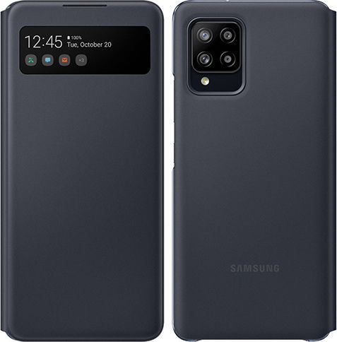 Samsung S View Book Synthetic Leather Black (Galaxy A42)