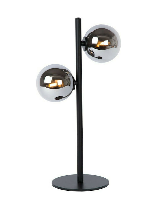 Lucide Lightning Tycho Table Decorative Lamp with Socket for Bulb G9 Black