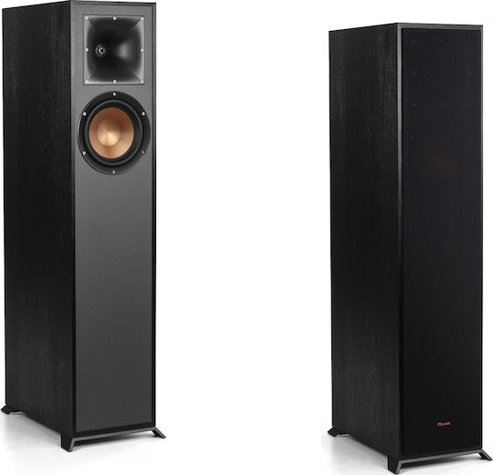 Klipsch R-610F R-610F Paar Hi-Fi Lautsprecher Boden 85W 2 Anzahl von Fahrern B23.87xT38.35xH93.98cm. Schwarz
