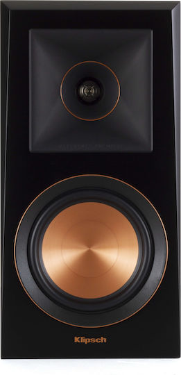 Klipsch RP-500M RP-500M Двойка Hi-Fi Говорители Bookself 75W 2 Брой шофьори Ш17.3xД24.1xВ34.3см. Черен