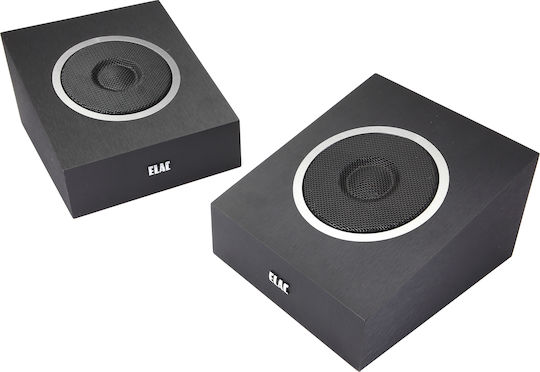 Elac Debut A4.2 32018 Pereche Boxe Hi-Fi Perete 80W 2 Nr. de șoferi L12.5xA23.4xÎ18cm. Negru