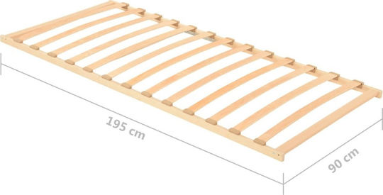 Ergonomic Frame for Single Matress 90x200cm