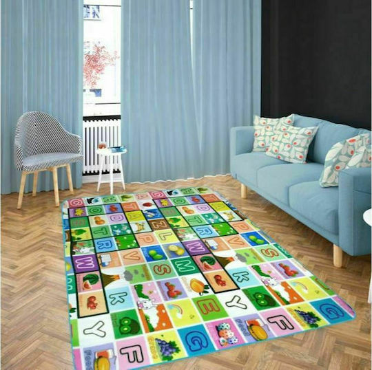 Letters Детска игрална пътека Многоцветен 120x180см