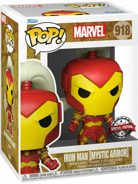 Funko Pop! Marvel: Iron Man (Mystic Armor) Bobble-Head Special Edition
