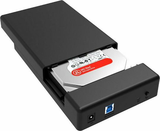 Orico Hard Drive Case 3.5" SATA III with connection USB 3.0 in Schwarz color