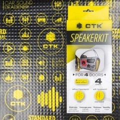 CTK SpeakerKit Car Soundproofing 4τμχ 41398