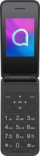 Alcatel 3082X Single SIM Κινητό με Κουμπιά Dark Grey