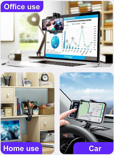 Digital IQ Mount 40 Suport Auto pentru Telefon cu cârlige reglabile Neagră IQ-MOUNT 40