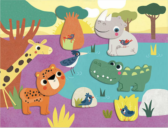 Djeco Animal Collage for Children 1.5+ Years