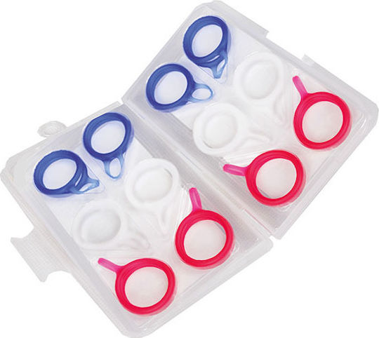 Cerkamed Simply Travel Silicone Зъбно конци С ръкохватка 12бр
