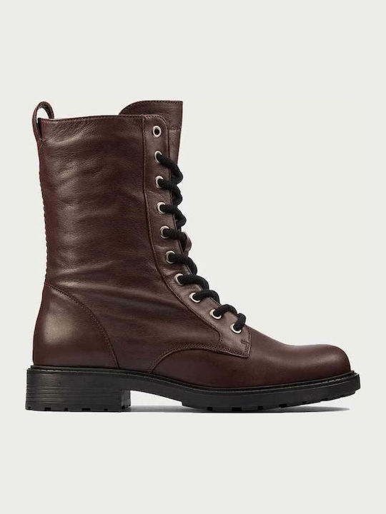 Orinoco2 Leather Women's Ankle Boots Burgundy