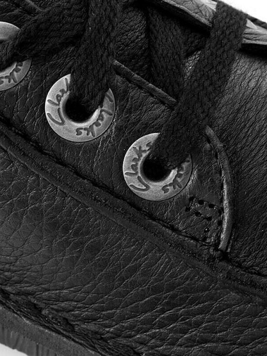 Funny Dream Women's Leather Oxford Shoes Black