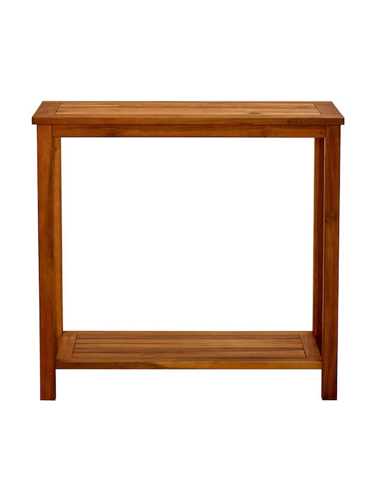 Solid Wood Console Table L80xW35xH75cm