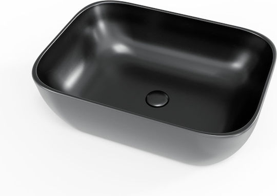 Swiss Aqua Technologies Infinitio Надеждна мивка Керамика 45.5x32.5x13.5см Black Matt