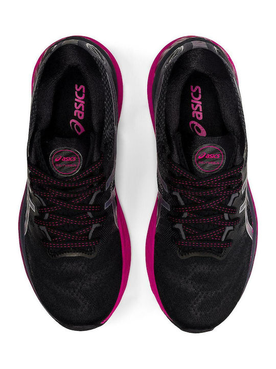 Gel-Nimbus 23 Damen Sportschuhe Laufen Black / Pure Silver