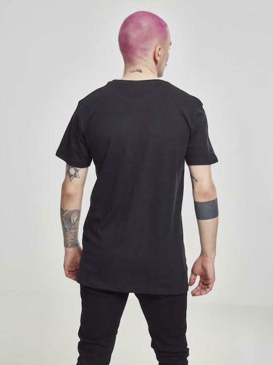 Merchcode Korn Logo T-shirt σε Μαύρο χρώμα