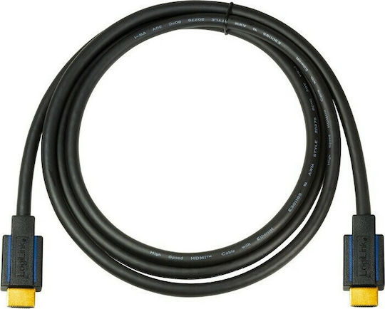 LogiLink Kabel HDMI-Stecker - HDMI-Stecker 7.5m Schwarz