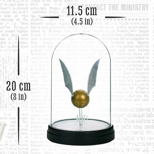 Paladone Παιδικό Διακοσμητικό Φωτιστικό Harry Potter Golden Snitch Χρυσό 20εκ. Paladone Παιδικό Διακοσμητικό Φωτιστικό Harry Potter Golden Snitch Χρυσό 20εκ.