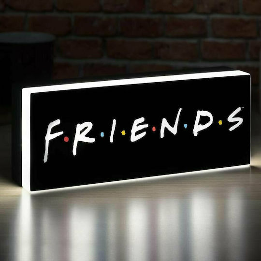 Paladone Lumini LED Lampă decorativă pentru copii Friends Negru 30x12x7εκ.