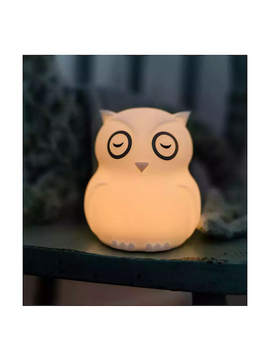 Bbluv Led Kids Decorative Lamp Hibu with Color Changes White 10x8.9x12.2εκ.