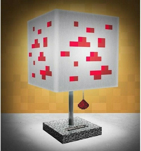 Paladone Lumini LED Lampă portabilă pentru copii Minecraft Multicolor 13x13x34.5εκ.