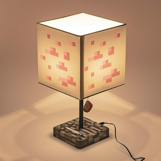 Paladone Lumini LED Lampă portabilă pentru copii Minecraft Multicolor 13x13x34.5εκ.