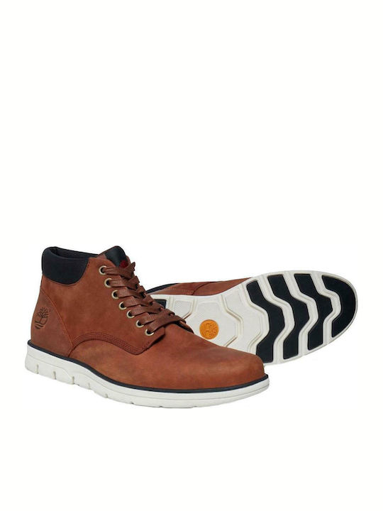 Bradstreet Leather Brown Men's Boots Anatomical