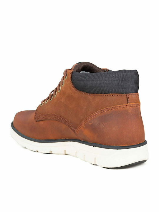 Bradstreet Leather Brown Men's Boots Anatomical