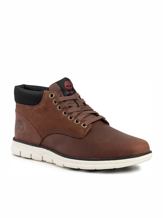Bradstreet Leather Brown Men's Boots Anatomical