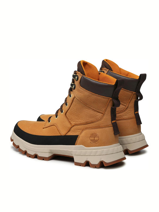 Timberland Originals Ultra Ανδρικά Ορειβατικά Μποτάκια Αδιάβροχα Κίτρινα