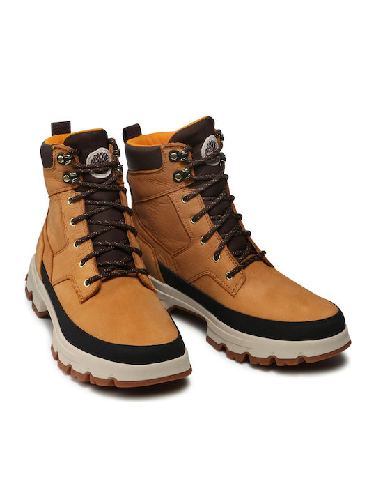 Timberland Originals Ultra Ανδρικά Ορειβατικά Μποτάκια Αδιάβροχα Κίτρινα