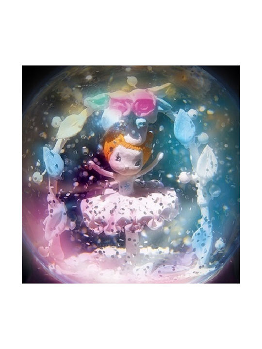 Djeco Kinder Dekorative Lampe Schneekugel Ballerina Rosa